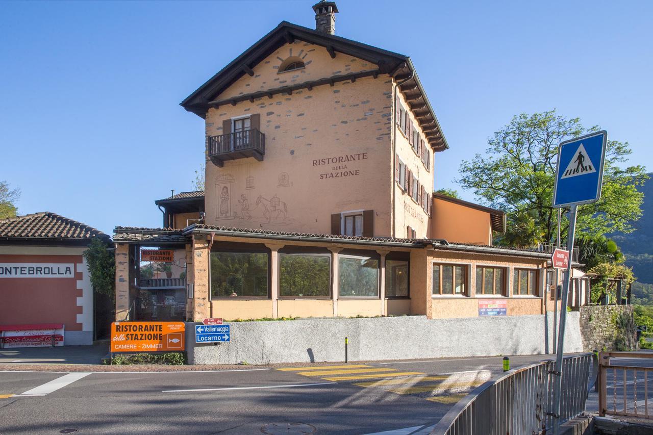 Hotel Ristorante Della Stazione Tegna Zewnętrze zdjęcie